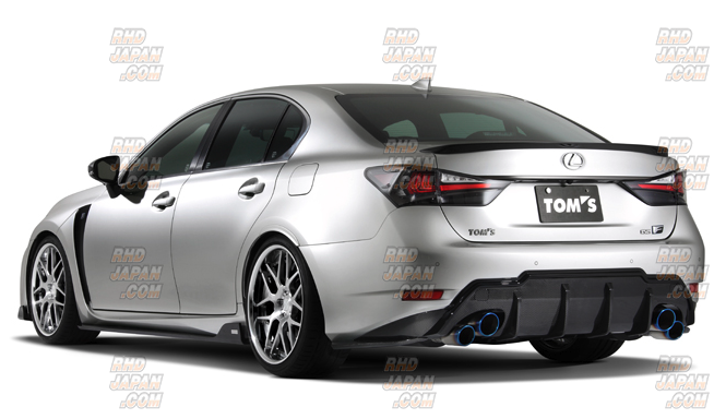 TOM'S Rear Bumper Diffuser Carbon Fiber - Lexus GS-F URL10 - RHDJapan